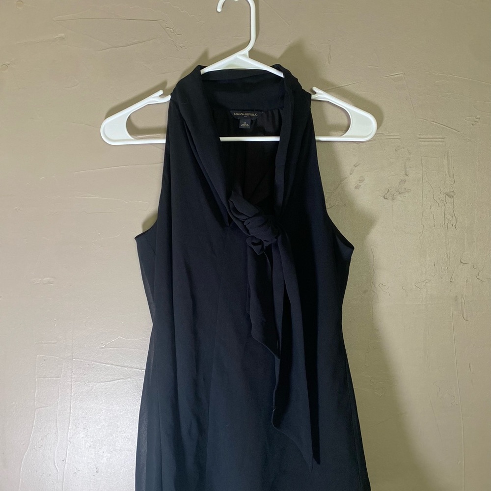 Banana Republic Black Sleeveless Top